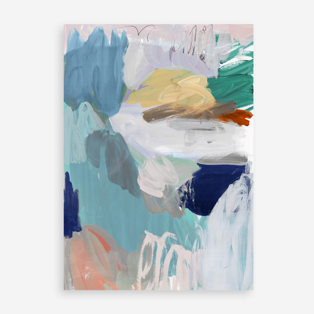 Shop Beguiled II Art Print a painted abstract themed wall art print from The Print Emporium wall artwork collection - Buy Australian made fine art painting style poster and framed prints for the home and your interior decor room, TPE-PC-PI257-AP