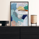 Shop Beguiled II Art Print a painted abstract themed wall art print from The Print Emporium wall artwork collection - Buy Australian made fine art painting style poster and framed prints for the home and your interior decor room, TPE-PC-PI257-AP