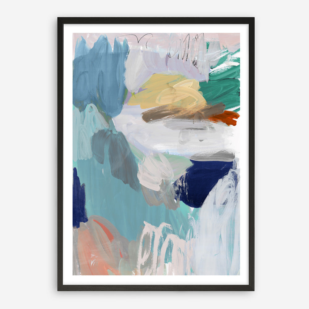 Shop Beguiled II Art Print a painted abstract themed wall art print from The Print Emporium wall artwork collection - Buy Australian made fine art painting style poster and framed prints for the home and your interior decor room, TPE-PC-PI257-AP