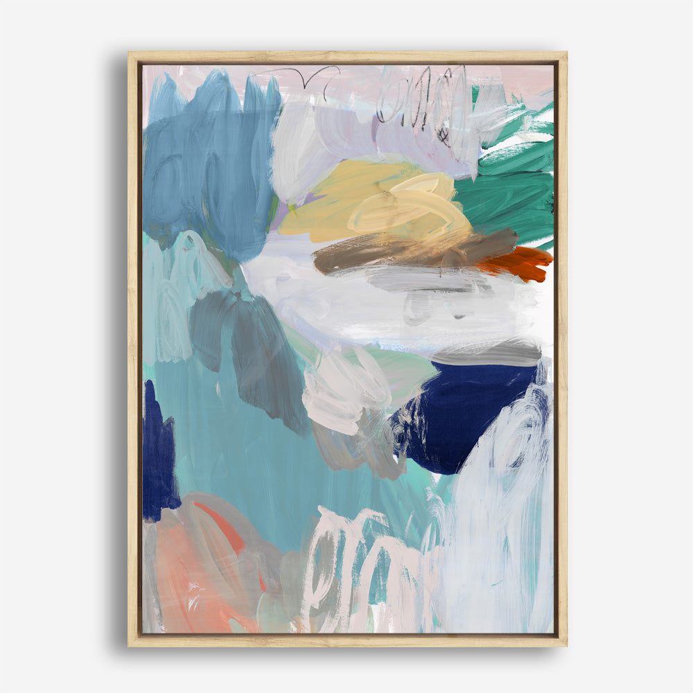 Shop Beguiled II Canvas Print a painted abstract themed framed canvas wall art print from The Print Emporium artwork collection - Buy Australian made fine art painting style stretched canvas prints for the home and your interior decor space, TPE-PC-PI257-CA-35X46-NF