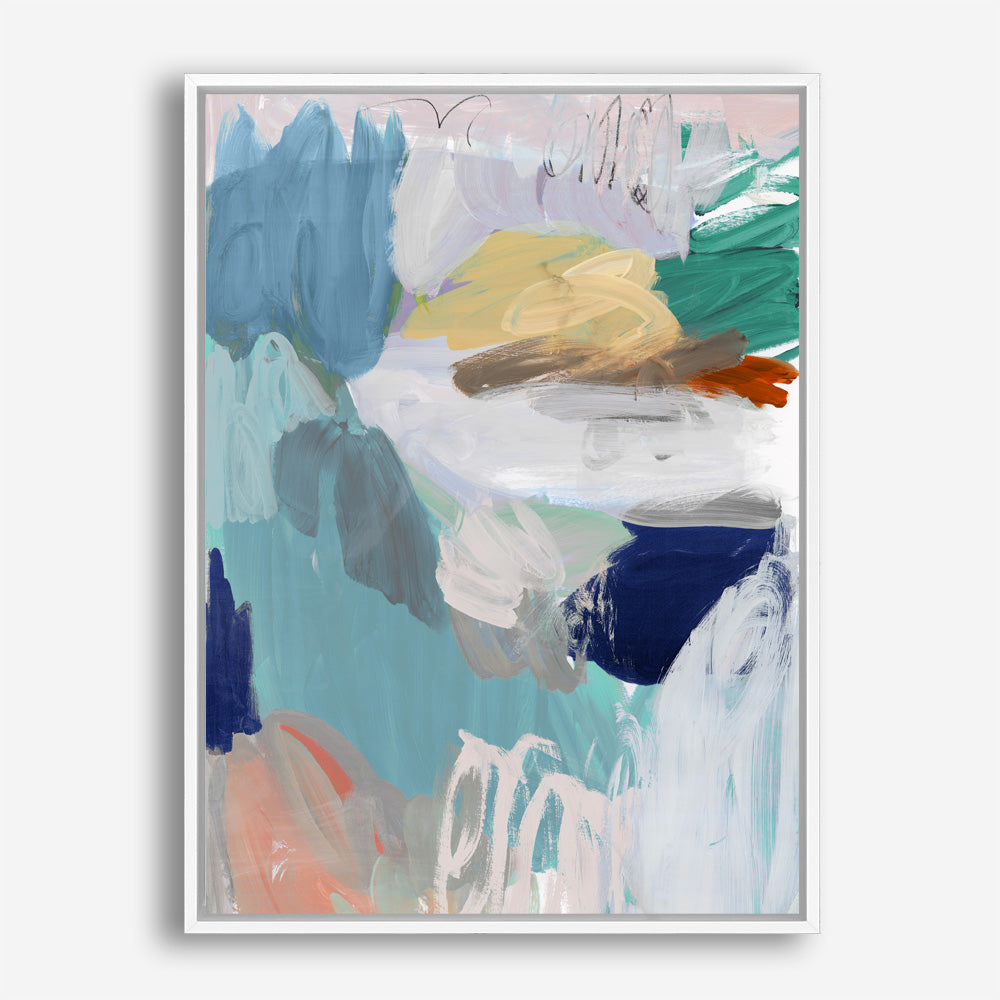 Shop Beguiled II Canvas Print a painted abstract themed framed canvas wall art print from The Print Emporium artwork collection - Buy Australian made fine art painting style stretched canvas prints for the home and your interior decor space, TPE-PC-PI257-CA-35X46-NF
