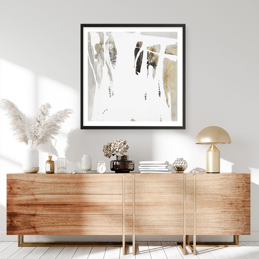 Shop Behind The Light I (Square) Art Print a painted abstract themed wall art print from The Print Emporium wall artwork collection - Buy Australian made fine art painting style poster and framed prints for the home and your interior decor room, TPE-PC-BC037-A