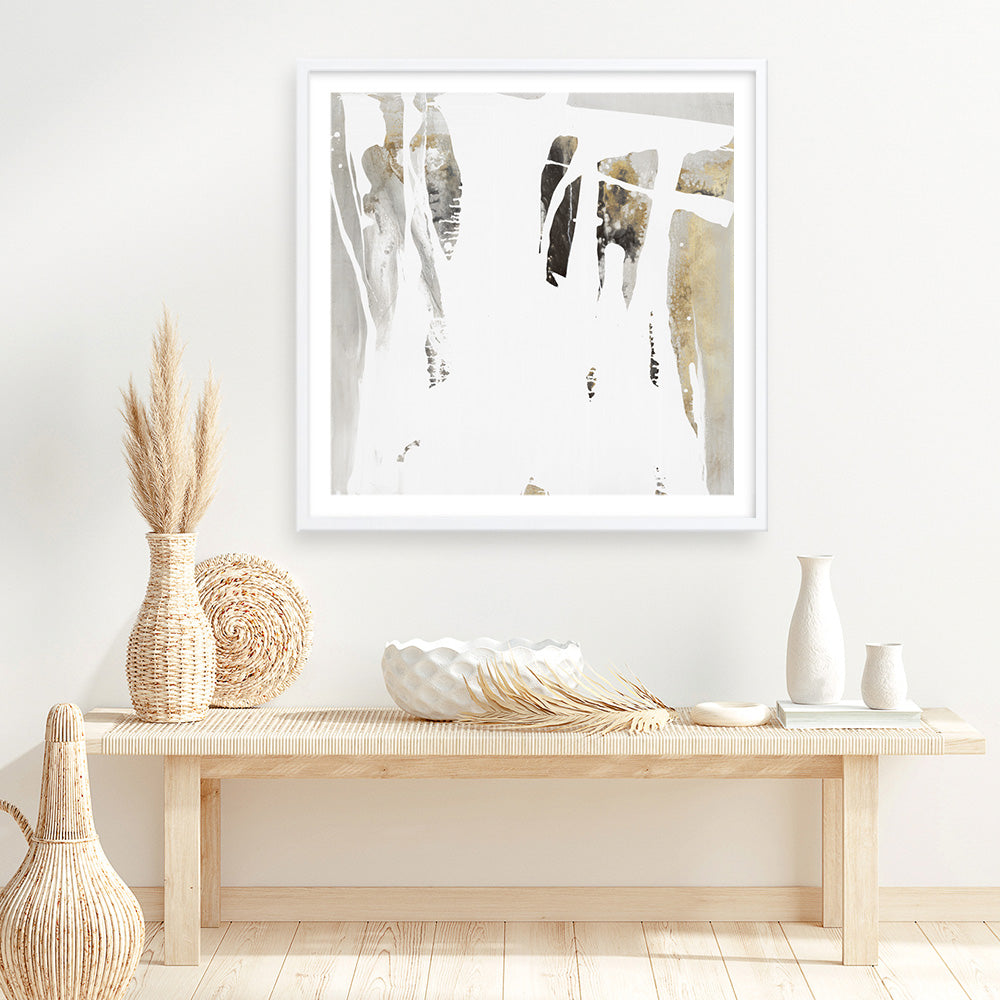 Shop Behind The Light I (Square) Art Print a painted abstract themed wall art print from The Print Emporium wall artwork collection - Buy Australian made fine art painting style poster and framed prints for the home and your interior decor room, TPE-PC-BC037-A