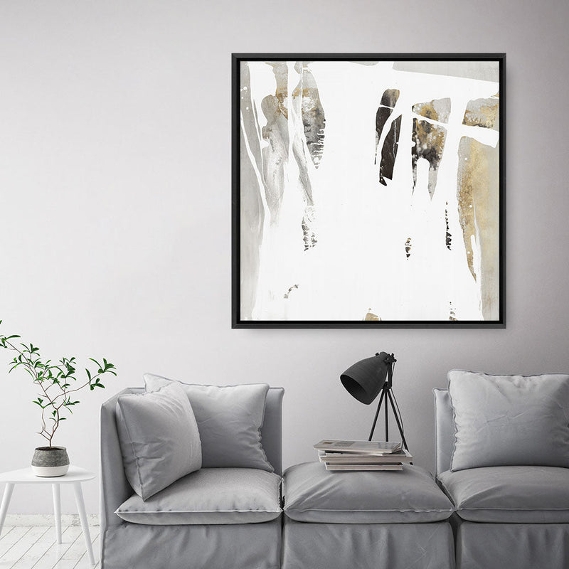 Shop Behind The Light I (Square) Canvas Print a painted abstract themed framed canvas wall art print from The Print Emporium artwork collection - Buy Australian made fine art painting style stretched canvas prints for the home and your interior decor space, TPE-PC-BC037-CA-40X40-NF