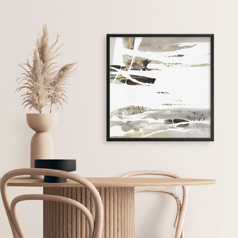 Shop Behind The Light II (Square) Art Print a painted abstract themed wall art print from The Print Emporium wall artwork collection - Buy Australian made fine art painting style poster and framed prints for the home and your interior decor room, TPE-PC-BC038-AP
