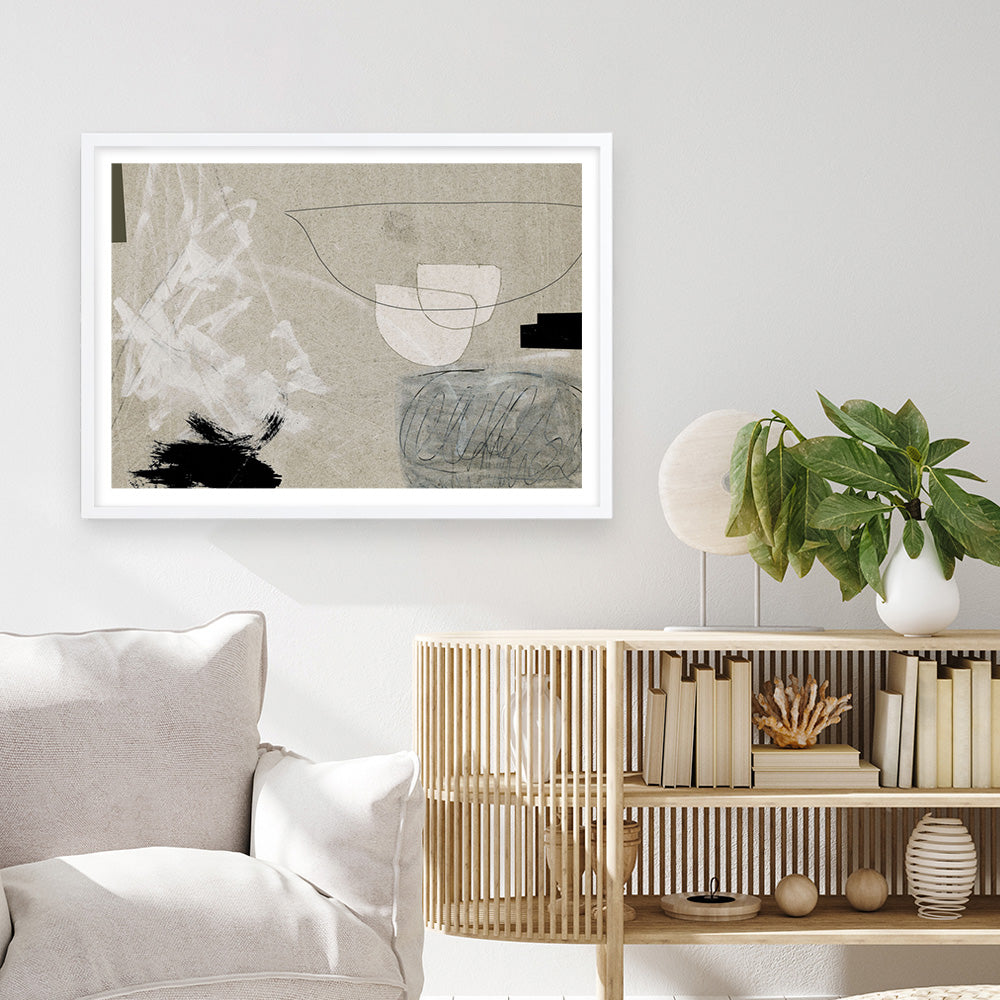 Shop Being Art Print a painted abstract themed wall art print from The Print Emporium wall artwork collection - Buy Australian made fine art painting style poster and framed prints for the home and your interior decor room, TPE-DH-115-AP