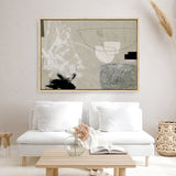 Shop Being Canvas Print a painted abstract themed framed canvas wall art print from The Print Emporium artwork collection - Buy Australian made fine art painting style stretched canvas prints for the home and your interior decor space, TPE-DH-115-CA-35X46-NF