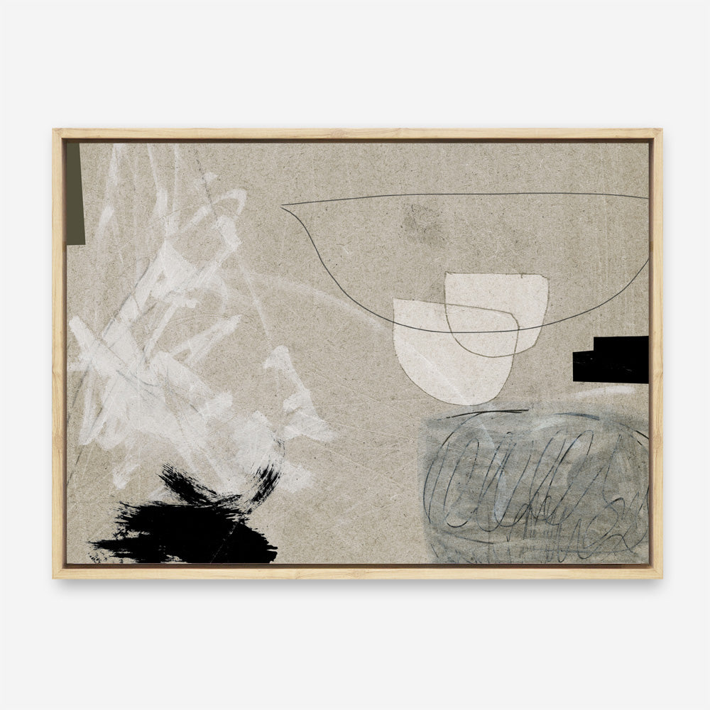 Shop Being Canvas Print a painted abstract themed framed canvas wall art print from The Print Emporium artwork collection - Buy Australian made fine art painting style stretched canvas prints for the home and your interior decor space, TPE-DH-115-CA-35X46-NF