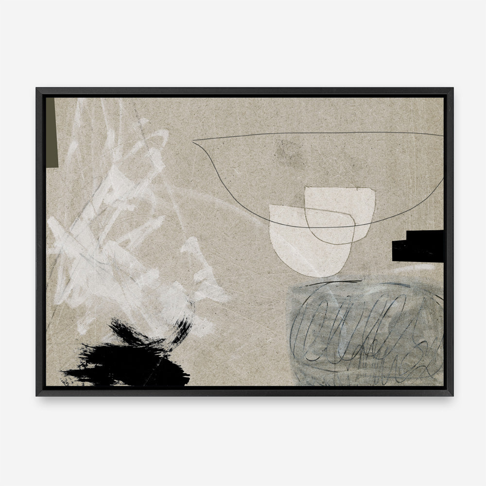 Shop Being Canvas Print a painted abstract themed framed canvas wall art print from The Print Emporium artwork collection - Buy Australian made fine art painting style stretched canvas prints for the home and your interior decor space, TPE-DH-115-CA-35X46-NF