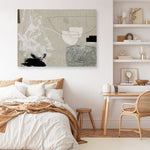 Shop Being Canvas Print a painted abstract themed framed canvas wall art print from The Print Emporium artwork collection - Buy Australian made fine art painting style stretched canvas prints for the home and your interior decor space, TPE-DH-115-CA-35X46-NF