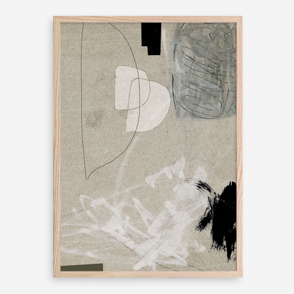 Shop Being II Art Print a painted abstract themed wall art print from The Print Emporium wall artwork collection - Buy Australian made fine art painting style poster and framed prints for the home and your interior decor room, TPE-DH-190-AP