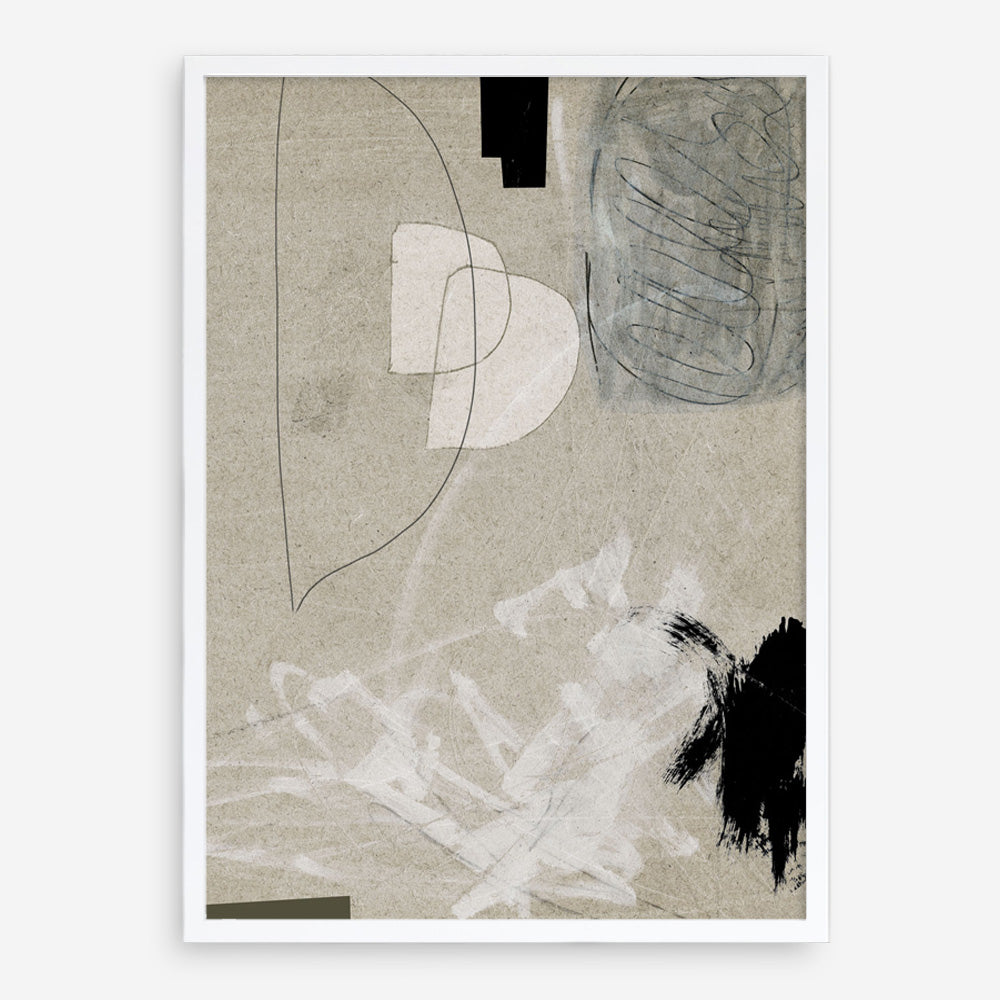 Shop Being II Art Print a painted abstract themed wall art print from The Print Emporium wall artwork collection - Buy Australian made fine art painting style poster and framed prints for the home and your interior decor room, TPE-DH-190-AP