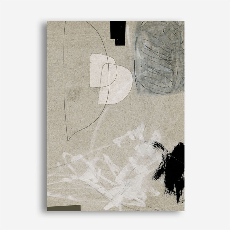Shop Being II Canvas Print a painted abstract themed framed canvas wall art print from The Print Emporium artwork collection - Buy Australian made fine art painting style stretched canvas prints for the home and your interior decor space, TPE-DH-190-CA-35X46-NF