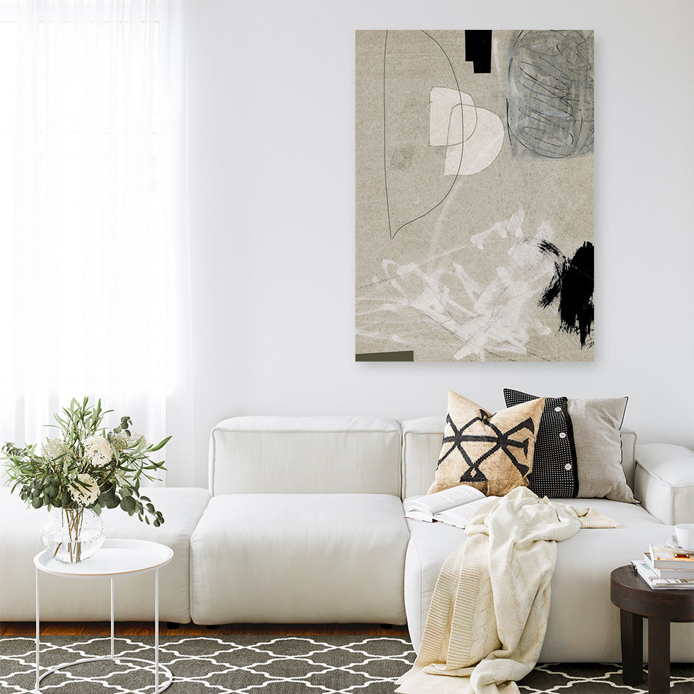 Shop Being II Canvas Print a painted abstract themed framed canvas wall art print from The Print Emporium artwork collection - Buy Australian made fine art painting style stretched canvas prints for the home and your interior decor space, TPE-DH-190-CA-35X46-NF