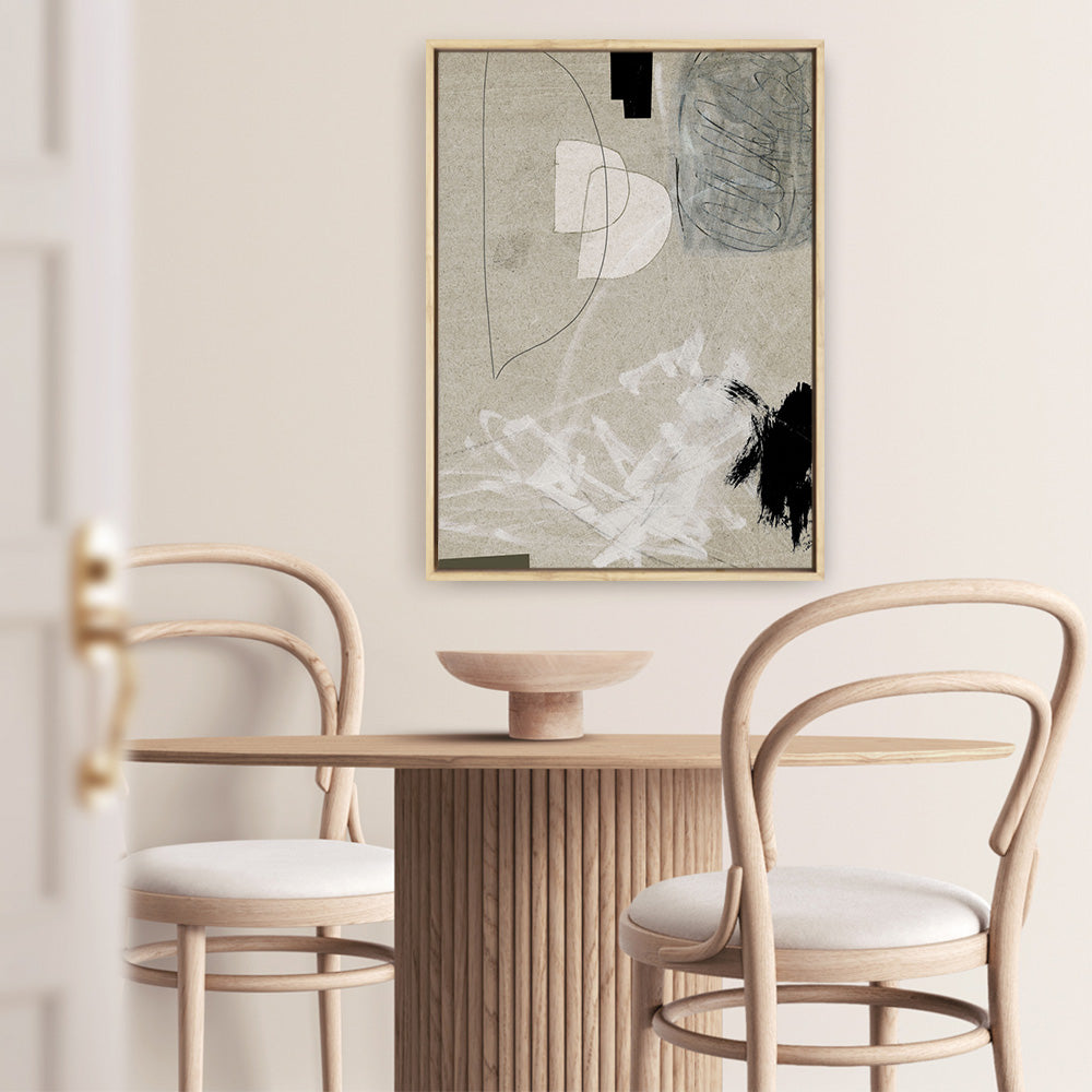 Shop Being II Canvas Print a painted abstract themed framed canvas wall art print from The Print Emporium artwork collection - Buy Australian made fine art painting style stretched canvas prints for the home and your interior decor space, TPE-DH-190-CA-35X46-NF