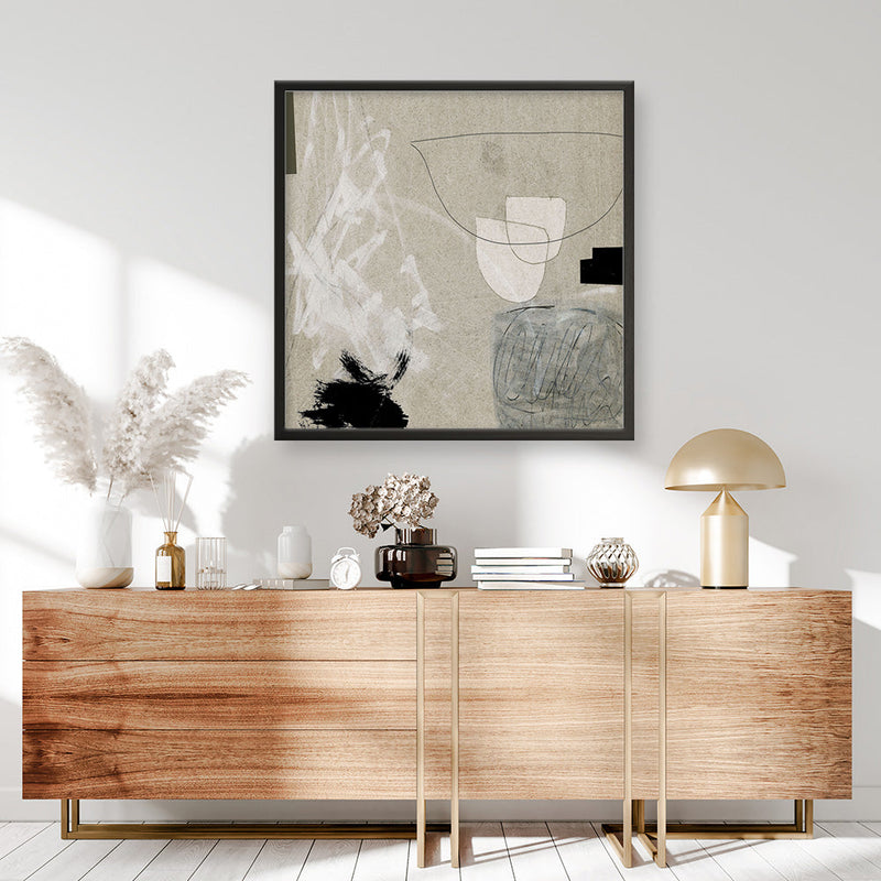 Shop Being (Square) Art Print a painted abstract themed wall art print from The Print Emporium wall artwork collection - Buy Australian made fine art painting style poster and framed prints for the home and your interior decor room, TPE-DH-199-AP