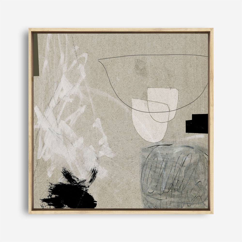 Shop Being (Square) Canvas Print a painted abstract themed framed canvas wall art print from The Print Emporium artwork collection - Buy Australian made fine art painting style stretched canvas prints for the home and your interior decor space, TPE-DH-199-CA-40X40-NF