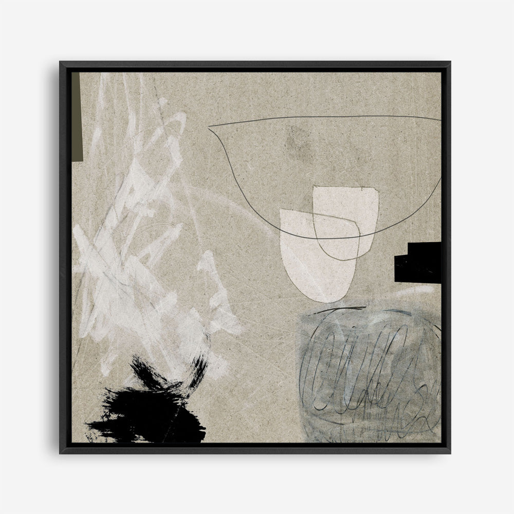 Shop Being (Square) Canvas Print a painted abstract themed framed canvas wall art print from The Print Emporium artwork collection - Buy Australian made fine art painting style stretched canvas prints for the home and your interior decor space, TPE-DH-199-CA-40X40-NF