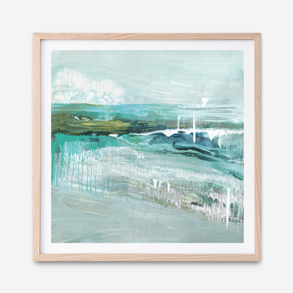 Shop Beneath The Surface (Square) Art Print a painted abstract themed wall art print from The Print Emporium wall artwork collection - Buy Australian made fine art painting style poster and framed prints for the home and your interior decor room, TPE-PC-BC018-AP