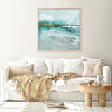 Shop Beneath The Surface (Square) Art Print a painted abstract themed wall art print from The Print Emporium wall artwork collection - Buy Australian made fine art painting style poster and framed prints for the home and your interior decor room, TPE-PC-BC018-AP