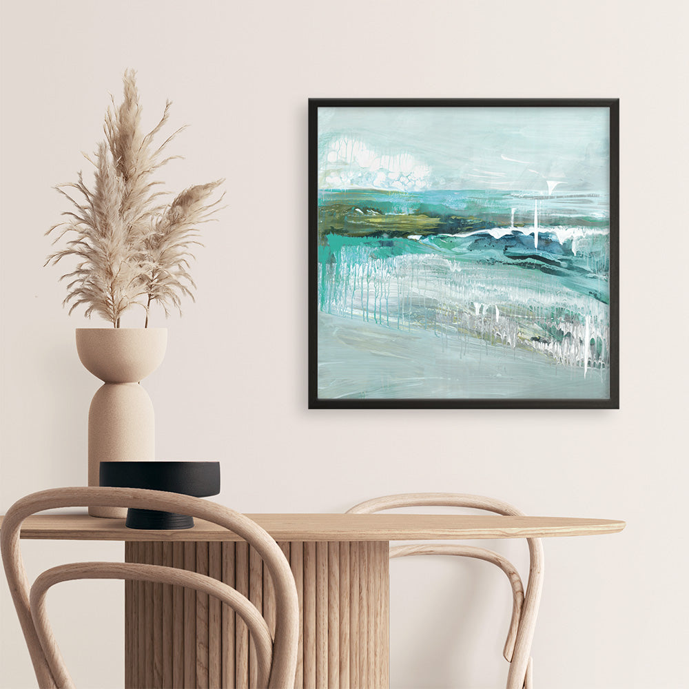Shop Beneath The Surface (Square) Art Print a painted abstract themed wall art print from The Print Emporium wall artwork collection - Buy Australian made fine art painting style poster and framed prints for the home and your interior decor room, TPE-PC-BC018-AP