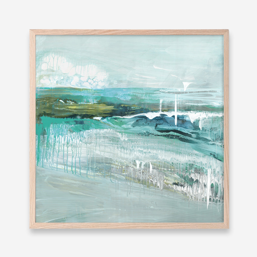 Shop Beneath The Surface (Square) Art Print a painted abstract themed wall art print from The Print Emporium wall artwork collection - Buy Australian made fine art painting style poster and framed prints for the home and your interior decor room, TPE-PC-BC018-AP
