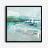 Shop Beneath The Surface (Square) Canvas Print a painted abstract themed framed canvas wall art print from The Print Emporium artwork collection - Buy Australian made fine art painting style stretched canvas prints for the home and your interior decor space, TPE-PC-BC018-CA-40X40-NF