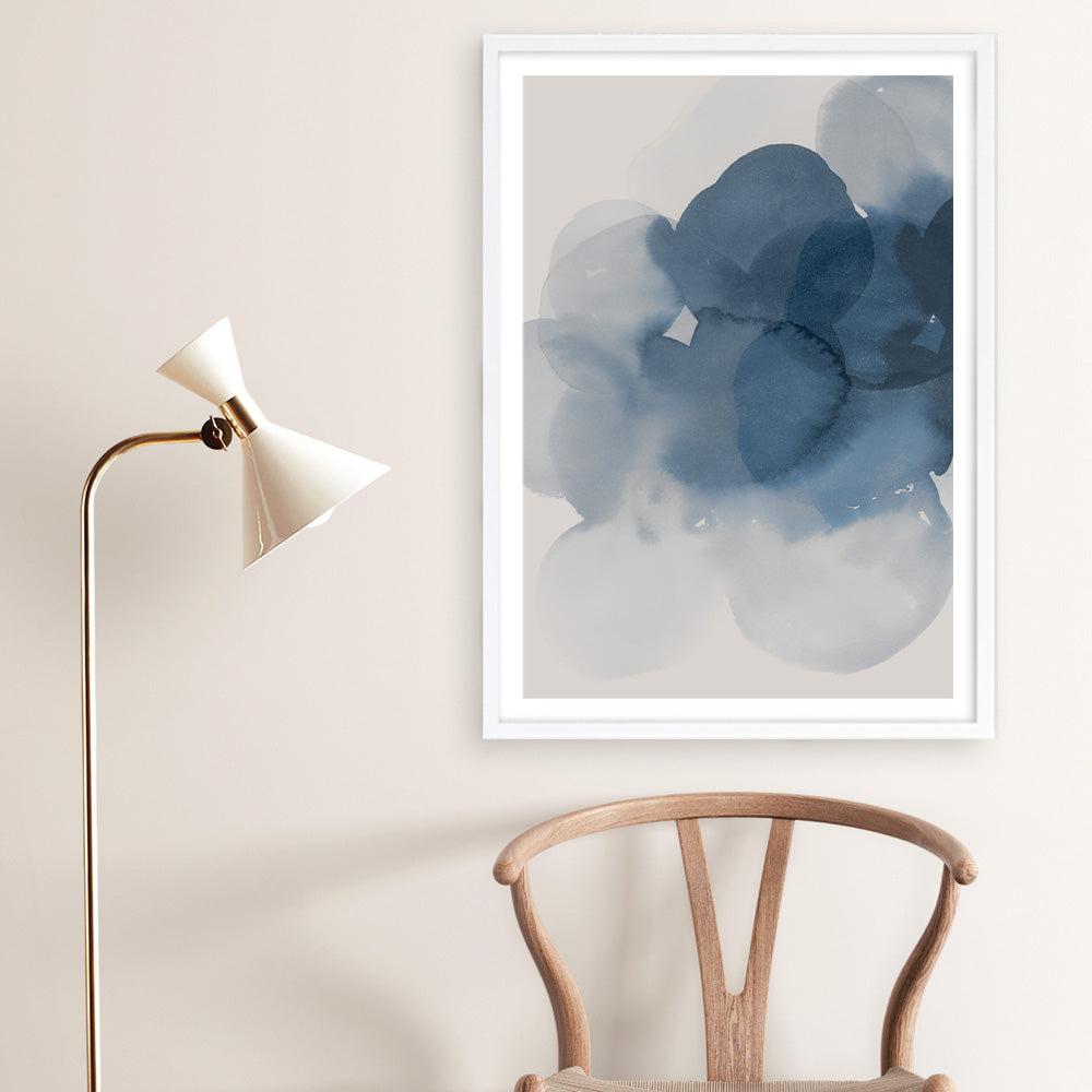 Shop Beside the Sea I Art Print a painted abstract themed wall art print from The Print Emporium wall artwork collection - Buy Australian made fine art painting style poster and framed prints for the home and your interior decor room, TPE-PC-PI582-AP