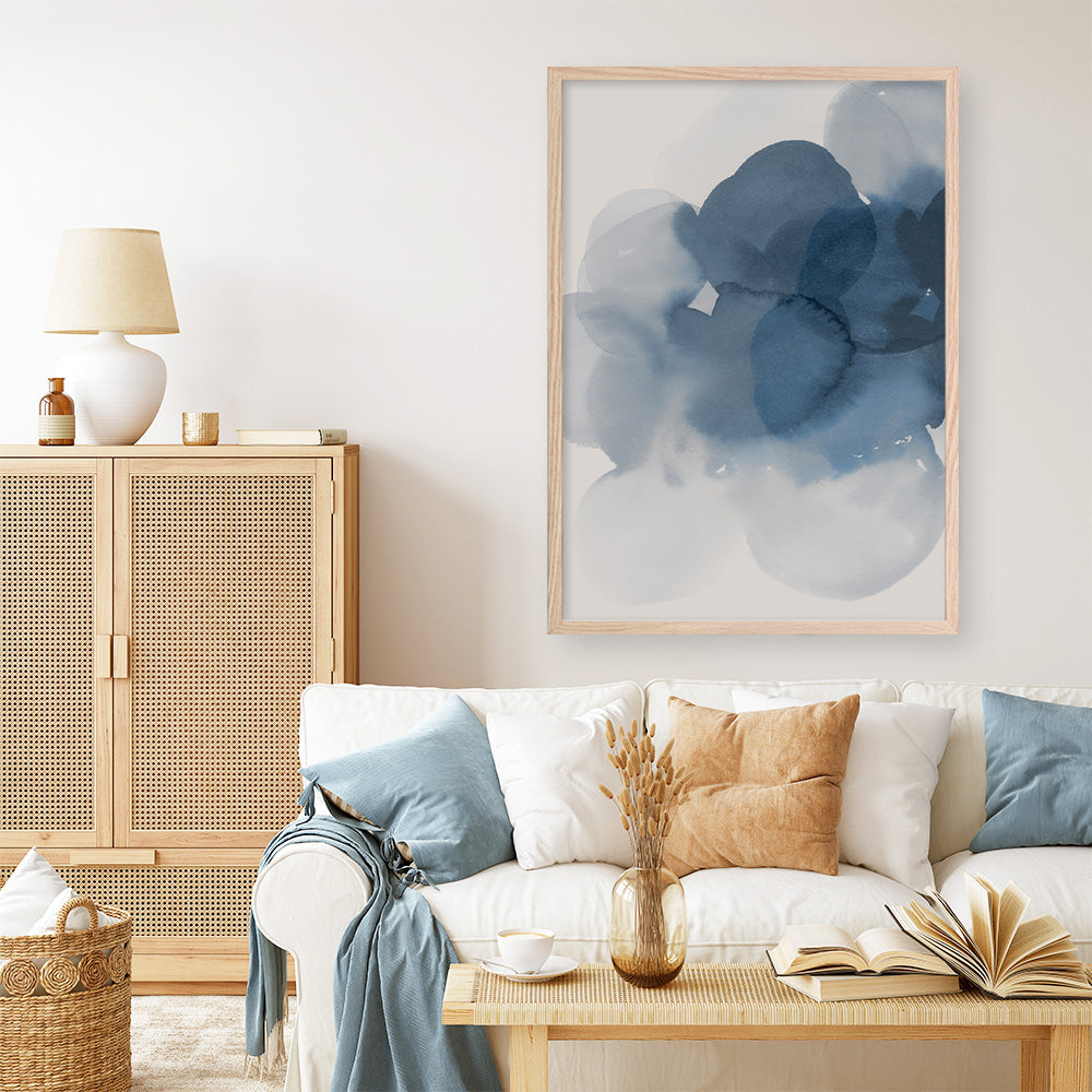 Shop Beside the Sea I Art Print a painted abstract themed wall art print from The Print Emporium wall artwork collection - Buy Australian made fine art painting style poster and framed prints for the home and your interior decor room, TPE-PC-PI582-AP