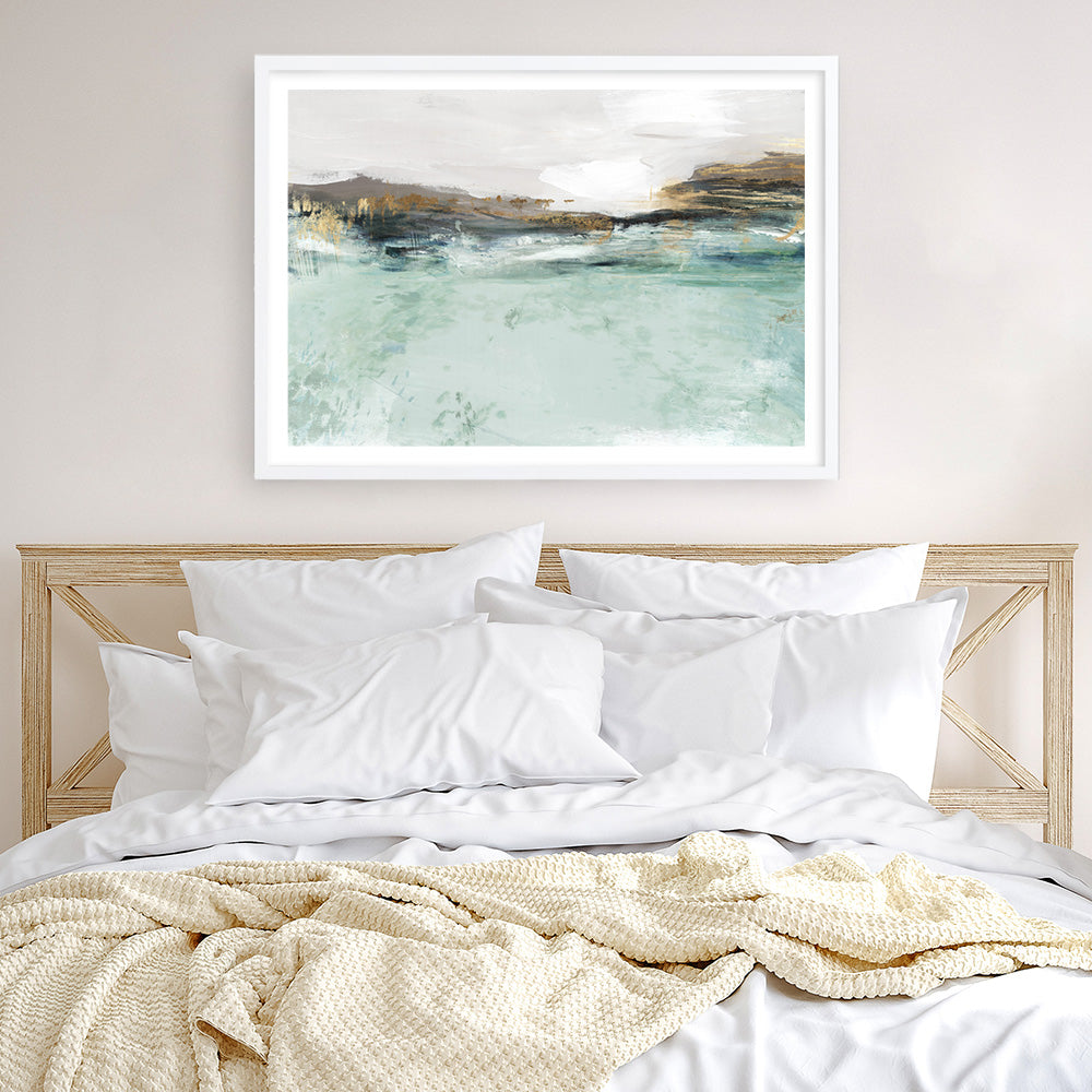 Shop Betamax I Art Print a painted abstract themed wall art print from The Print Emporium wall artwork collection - Buy Australian made fine art painting style poster and framed prints for the home and your interior decor room, TPE-PC-EZ416-AP