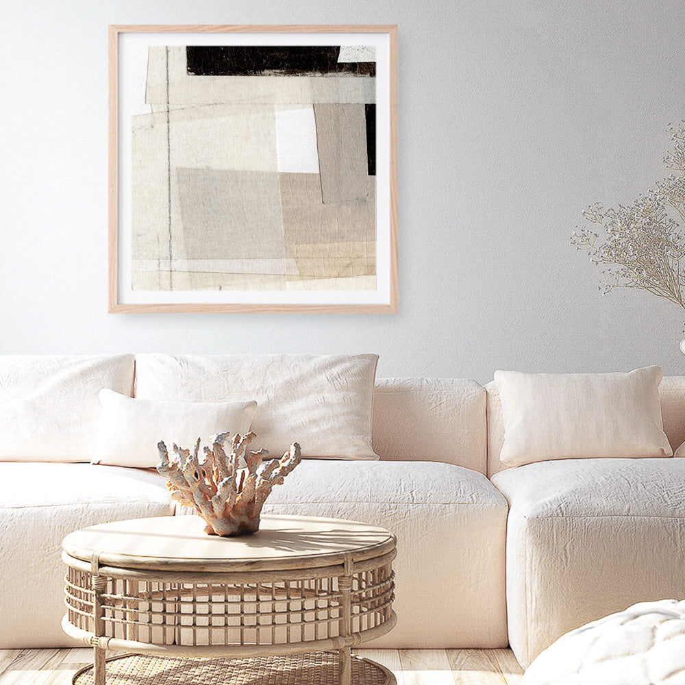 Shop Better Day (Square) Art Print a painted abstract themed wall art print from The Print Emporium wall artwork collection - Buy Australian made fine art painting style poster and framed prints for the home and your interior decor room, TPE-DH-241-AP