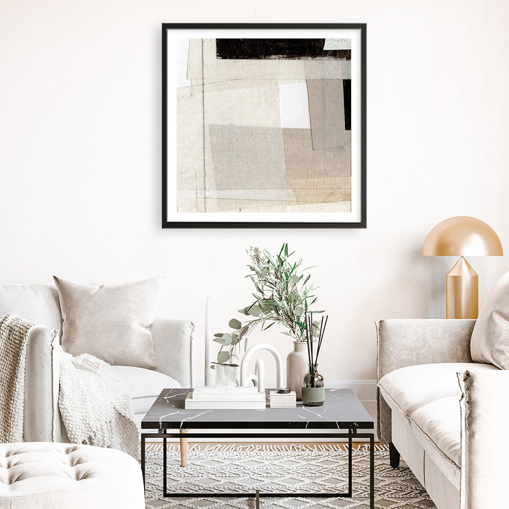 Shop Better Day (Square) Art Print a painted abstract themed wall art print from The Print Emporium wall artwork collection - Buy Australian made fine art painting style poster and framed prints for the home and your interior decor room, TPE-DH-241-AP