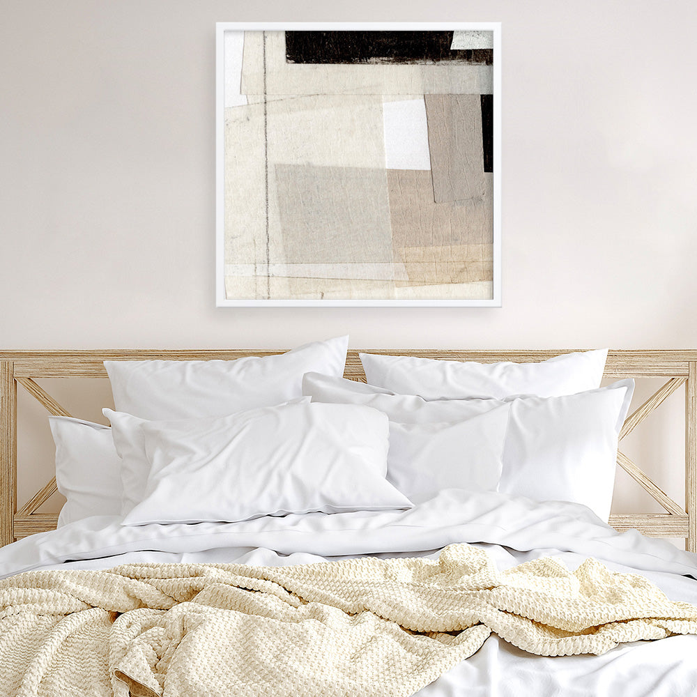 Shop Better Day (Square) Art Print a painted abstract themed wall art print from The Print Emporium wall artwork collection - Buy Australian made fine art painting style poster and framed prints for the home and your interior decor room, TPE-DH-241-AP