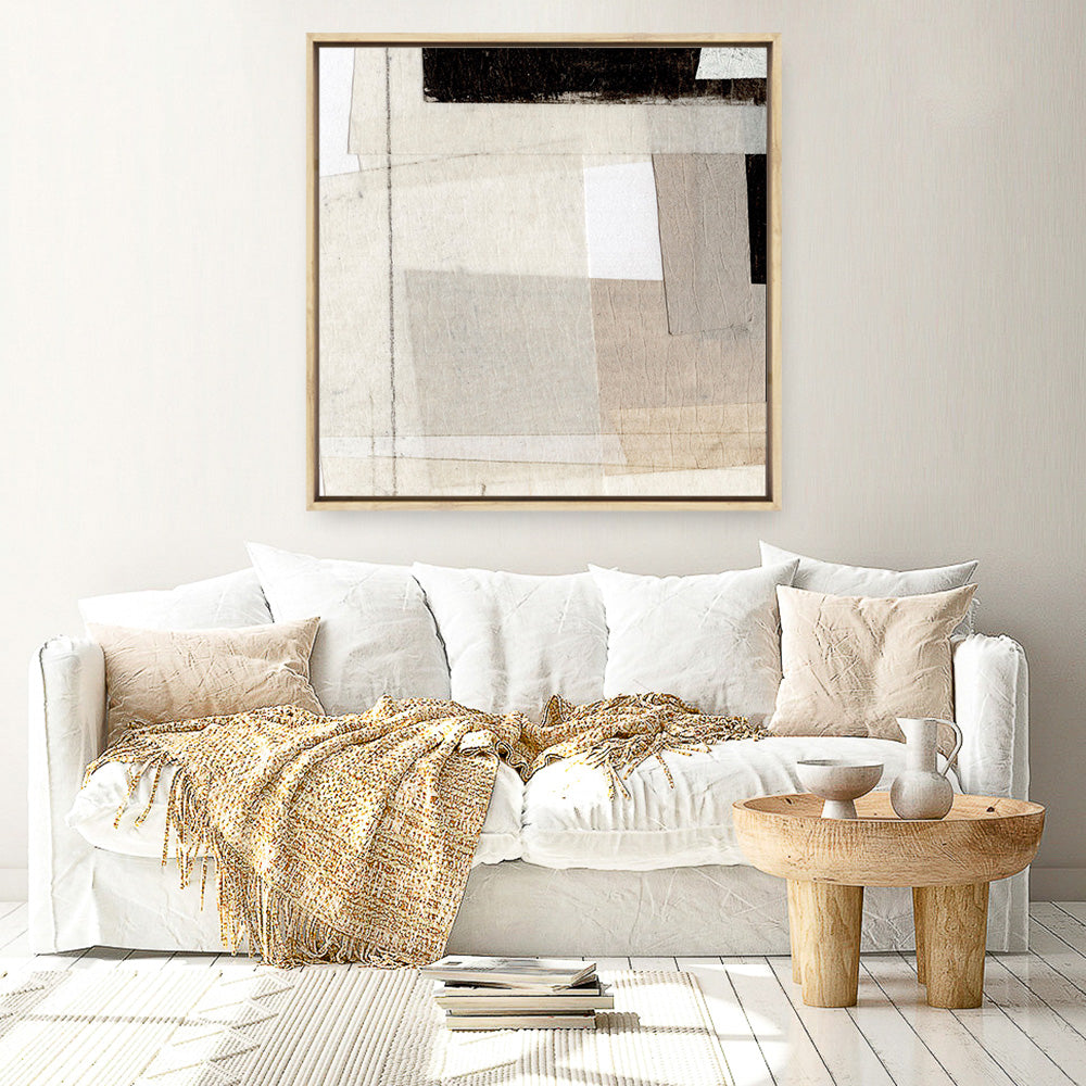 Shop Better Day (Square) Canvas Print a painted abstract themed framed canvas wall art print from The Print Emporium artwork collection - Buy Australian made fine art painting style stretched canvas prints for the home and your interior decor space, TPE-DH-241-CA-40X40-NF