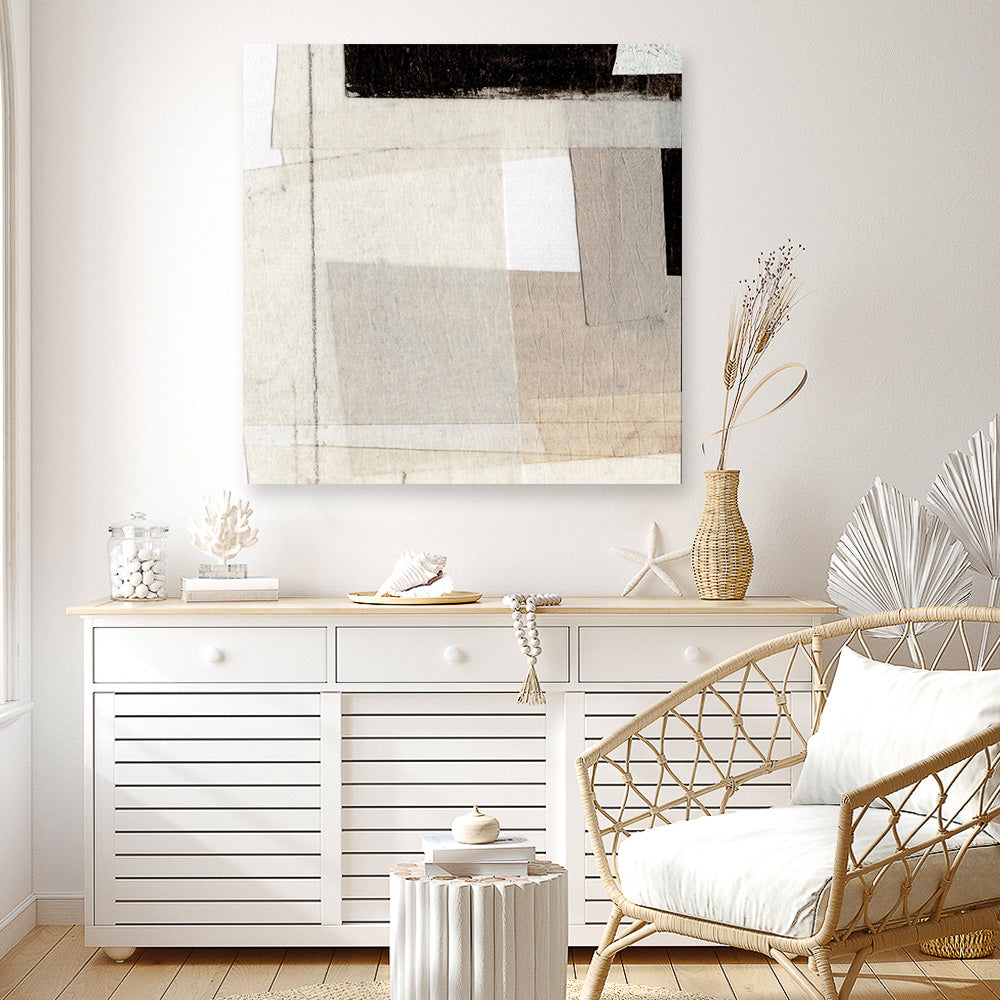 Shop Better Day (Square) Canvas Print a painted abstract themed framed canvas wall art print from The Print Emporium artwork collection - Buy Australian made fine art painting style stretched canvas prints for the home and your interior decor space, TPE-DH-241-CA-40X40-NF