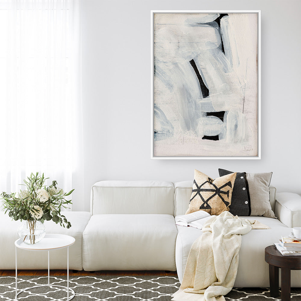 Shop Beyond 1 Canvas Print a painted abstract themed framed canvas wall art print from The Print Emporium artwork collection - Buy Australian made fine art painting style stretched canvas prints for the home and your interior decor space, TPE-DH-338-CA-35X46-NF