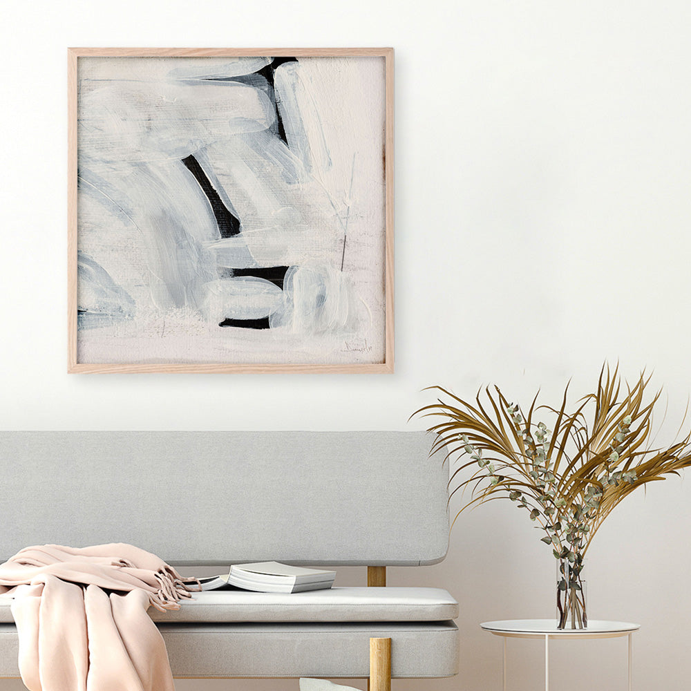 Shop Beyond 1 (Square) Art Print a painted abstract themed wall art print from The Print Emporium wall artwork collection - Buy Australian made fine art painting style poster and framed prints for the home and your interior decor room, TPE-DH-148-AP