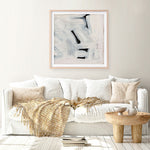 Shop Beyond 1 (Square) Art Print a painted abstract themed wall art print from The Print Emporium wall artwork collection - Buy Australian made fine art painting style poster and framed prints for the home and your interior decor room, TPE-DH-148-AP