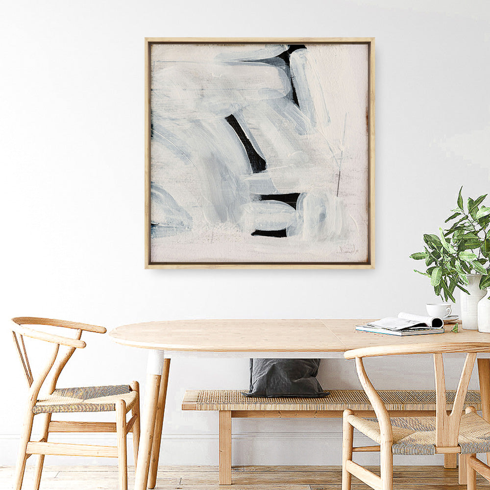 Shop Beyond 1 (Square) Canvas Print a painted abstract themed framed canvas wall art print from The Print Emporium artwork collection - Buy Australian made fine art painting style stretched canvas prints for the home and your interior decor space, TPE-DH-148-CA-40X40-NF