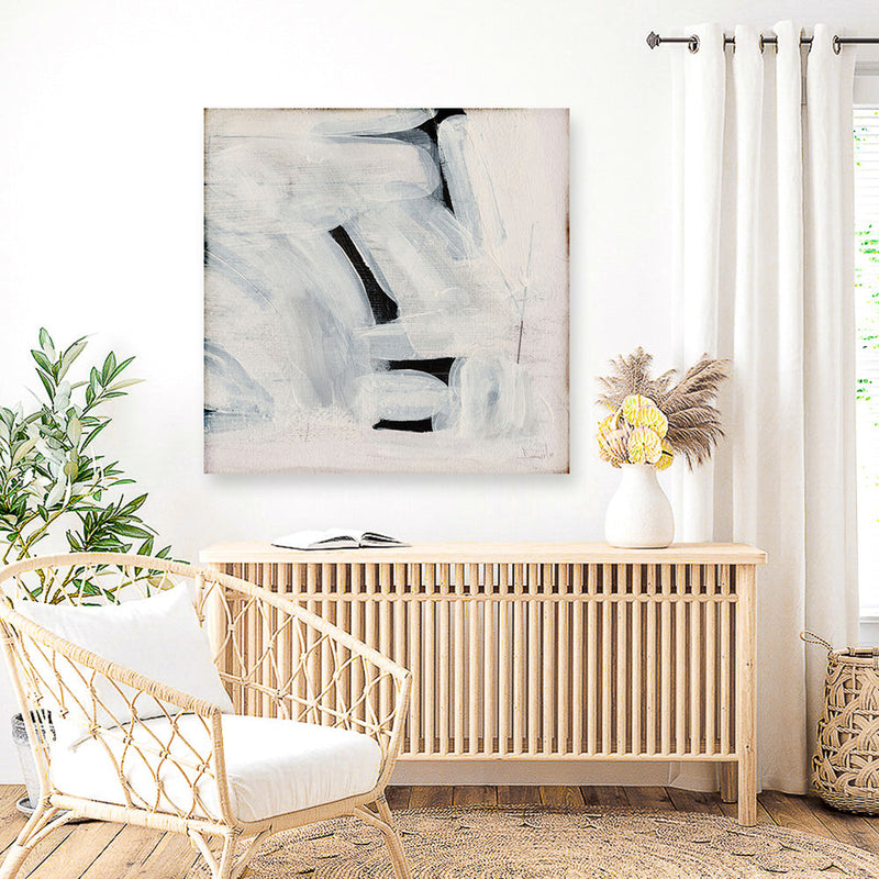 Shop Beyond 1 (Square) Canvas Print a painted abstract themed framed canvas wall art print from The Print Emporium artwork collection - Buy Australian made fine art painting style stretched canvas prints for the home and your interior decor space, TPE-DH-148-CA-40X40-NF