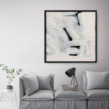 Shop Beyond 1 (Square) Canvas Print a painted abstract themed framed canvas wall art print from The Print Emporium artwork collection - Buy Australian made fine art painting style stretched canvas prints for the home and your interior decor space, TPE-DH-148-CA-40X40-NF