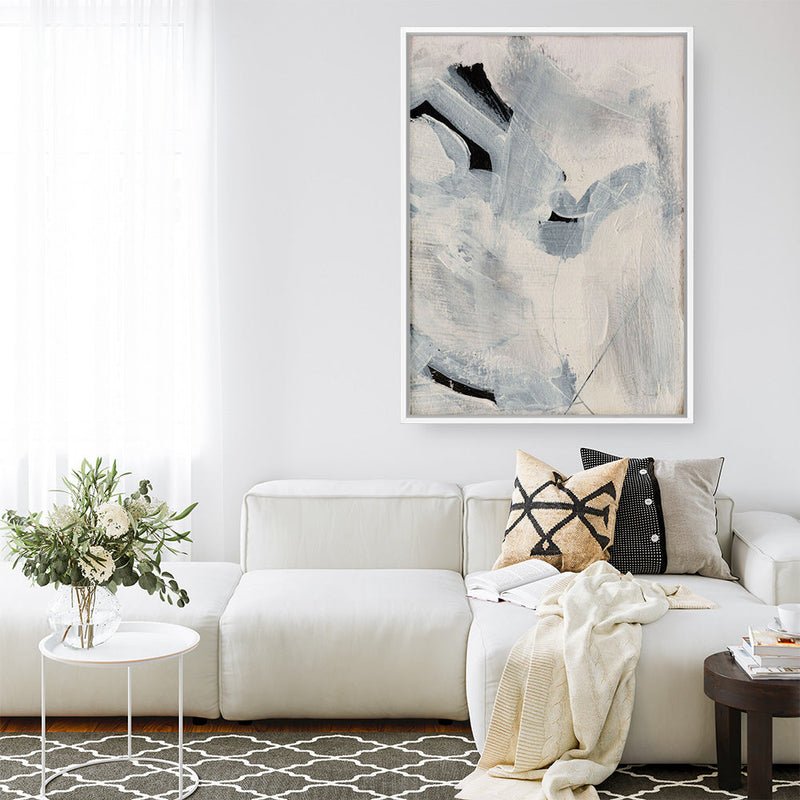 Shop Beyond 2 Canvas Print a painted abstract themed framed canvas wall art print from The Print Emporium artwork collection - Buy Australian made fine art painting style stretched canvas prints for the home and your interior decor space, TPE-DH-339-CA-35X46-NF