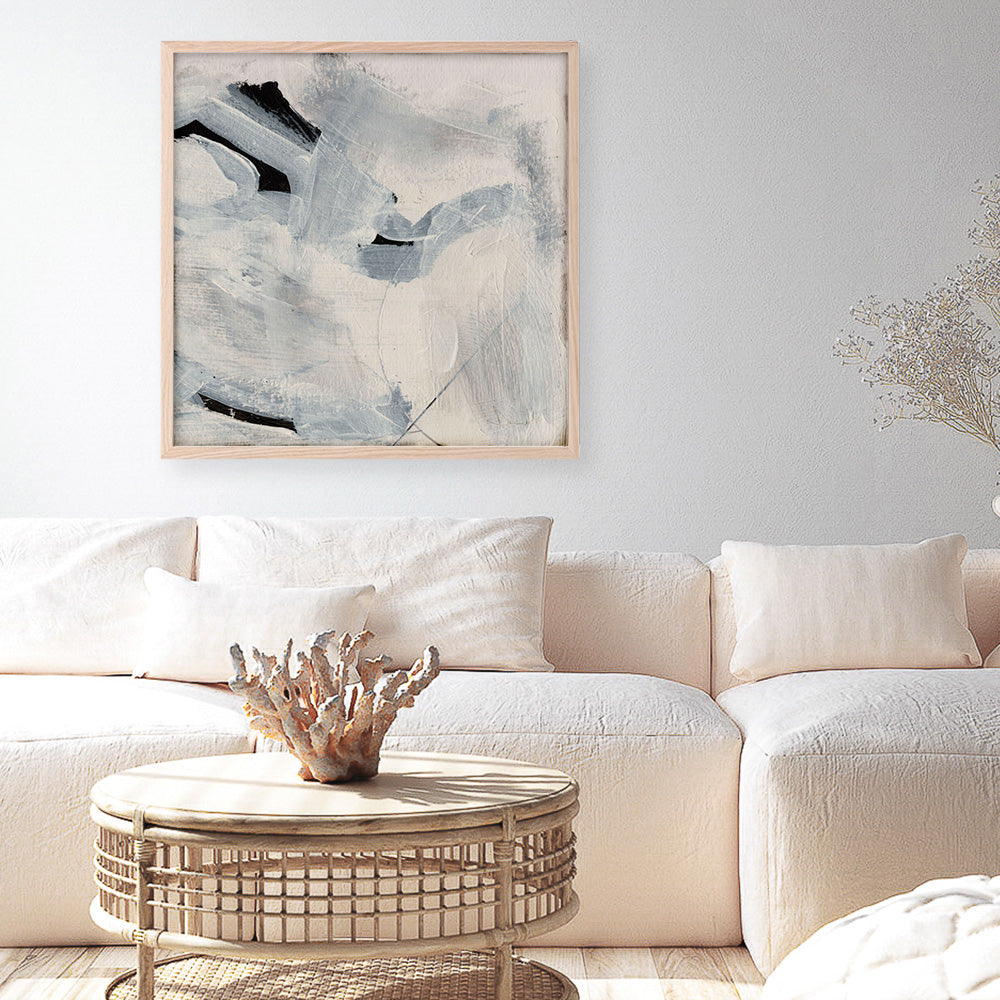 Shop Beyond 2 (Square) Art Print a painted abstract themed wall art print from The Print Emporium wall artwork collection - Buy Australian made fine art painting style poster and framed prints for the home and your interior decor room, TPE-DH-149-AP