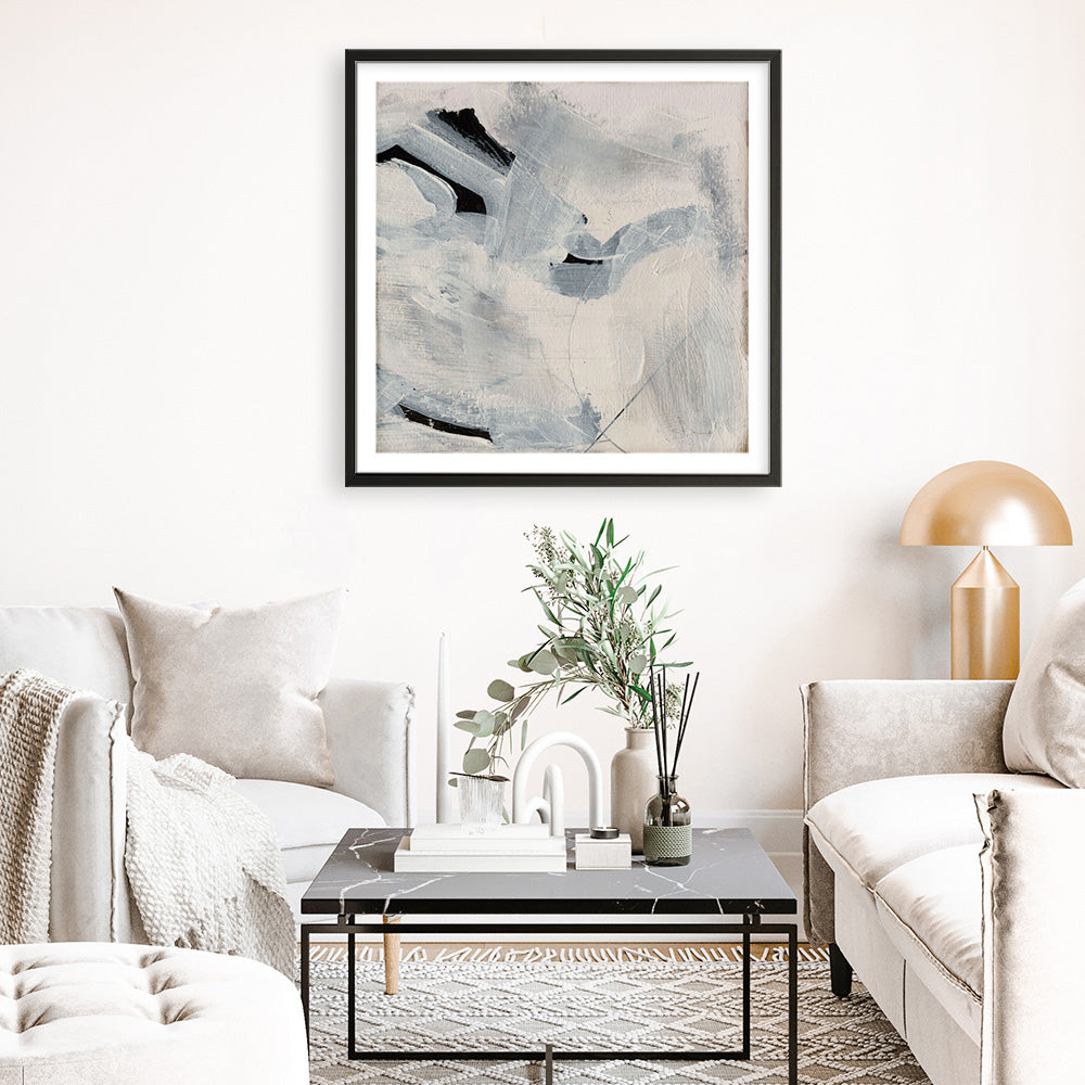 Shop Beyond 2 (Square) Art Print a painted abstract themed wall art print from The Print Emporium wall artwork collection - Buy Australian made fine art painting style poster and framed prints for the home and your interior decor room, TPE-DH-149-AP