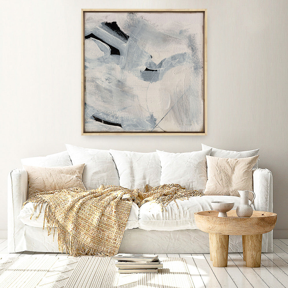 Shop Beyond 2 (Square) Canvas Print a painted abstract themed framed canvas wall art print from The Print Emporium artwork collection - Buy Australian made fine art painting style stretched canvas prints for the home and your interior decor space, TPE-DH-149-CA-40X40-NF