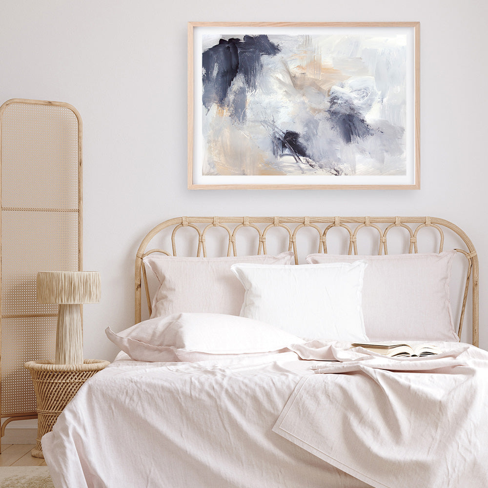 Shop Beyond The Clouds Art Print a painted abstract themed wall art print from The Print Emporium wall artwork collection - Buy Australian made fine art painting style poster and framed prints for the home and your interior decor room, TPE-PC-HN110-AP