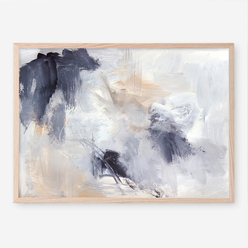 Shop Beyond The Clouds Art Print a painted abstract themed wall art print from The Print Emporium wall artwork collection - Buy Australian made fine art painting style poster and framed prints for the home and your interior decor room, TPE-PC-HN110-AP