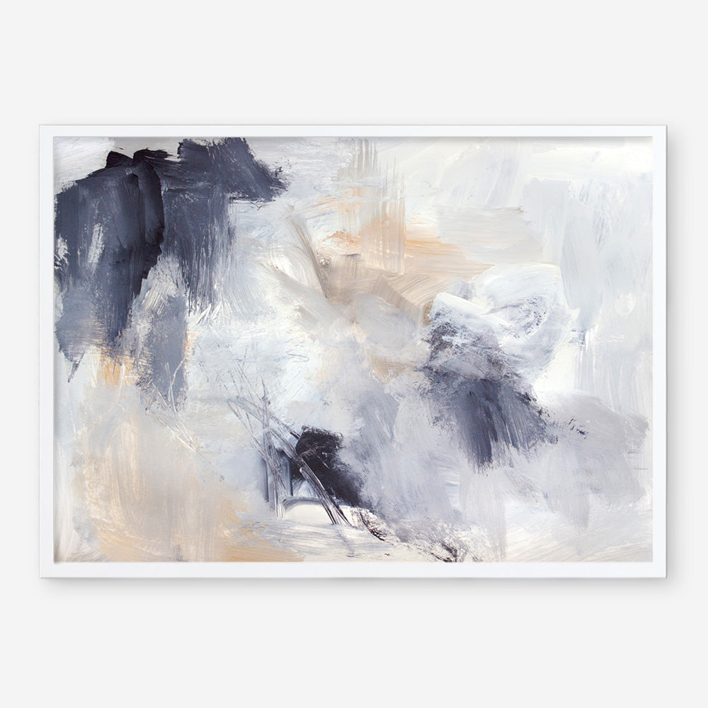 Shop Beyond The Clouds Art Print a painted abstract themed wall art print from The Print Emporium wall artwork collection - Buy Australian made fine art painting style poster and framed prints for the home and your interior decor room, TPE-PC-HN110-AP