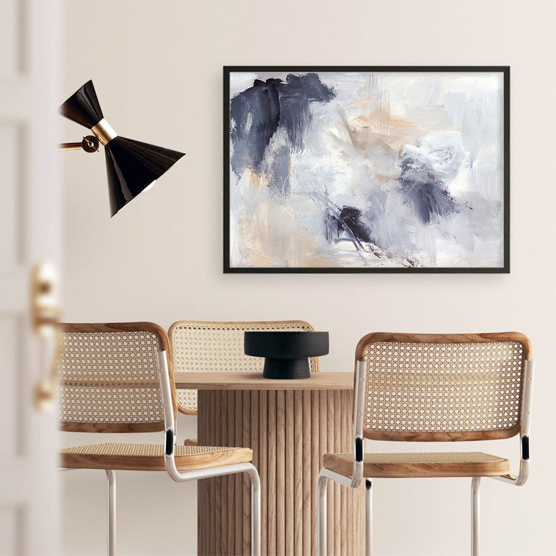 Shop Beyond The Clouds Art Print a painted abstract themed wall art print from The Print Emporium wall artwork collection - Buy Australian made fine art painting style poster and framed prints for the home and your interior decor room, TPE-PC-HN110-AP