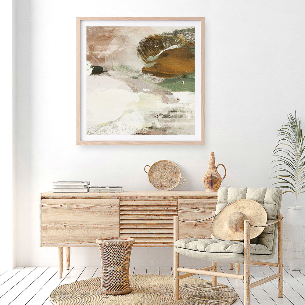 Shop Bistro (Square) Art Print a painted abstract themed wall art print from The Print Emporium wall artwork collection - Buy Australian made fine art painting style poster and framed prints for the home and your interior decor room, TPE-DH-242-AP